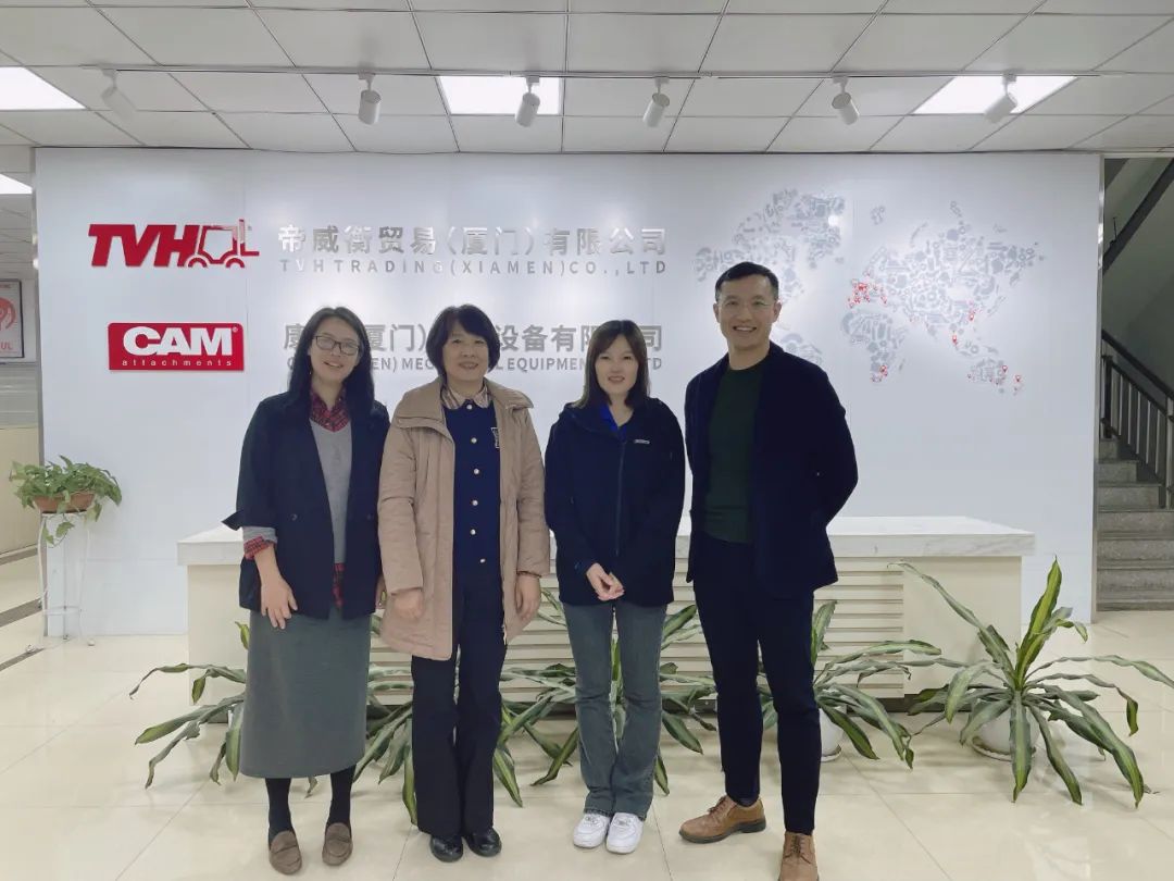 工程机械工业协会工业车辆分会秘书长一行到访 itb8888通博 帝威衡